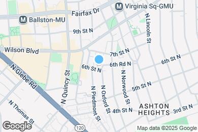 Map image of the property - 612 N Oxford St