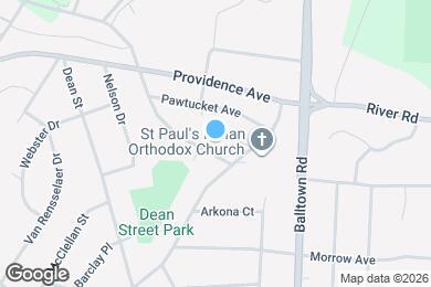 Map image of the property - 1917 Hillside Ave