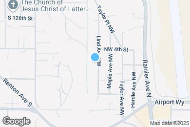 Map image of the property - 351 Lind Ave NW