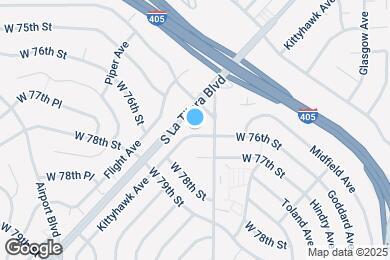Map image of the property - 7621 Kittyhawk Ave