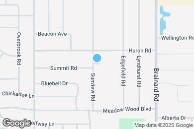 Map image of the property - 1681 Sunview Rd