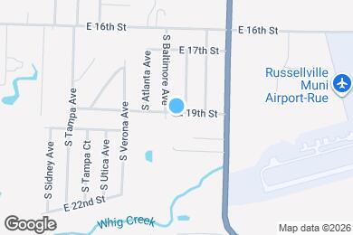 Map image of the property - 2504 E 19th St