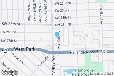 Map image of the property - 2630 SW 55th Ave