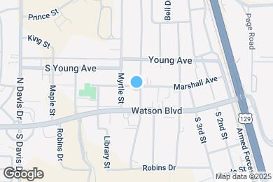 Map image of the property - 107 N 6th St