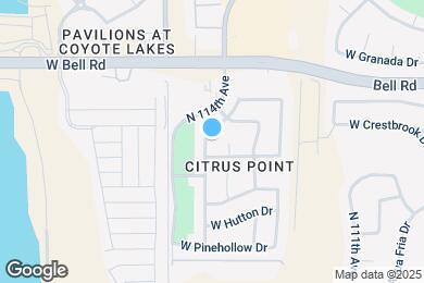 Map image of the property - 16737 N 114th Dr