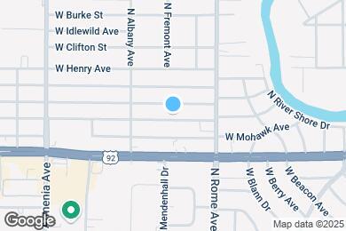 Map image of the property - 1721 W Comanche Ave