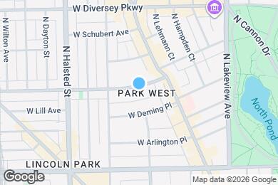 Map image of the property - 649 W Wrightwood Ave