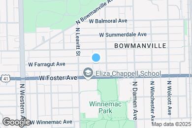 Map image of the property - 2117 W Farragut Ave