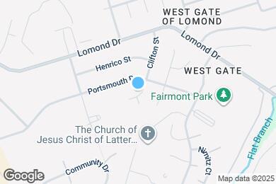 Map image of the property - 8004 Clifton St