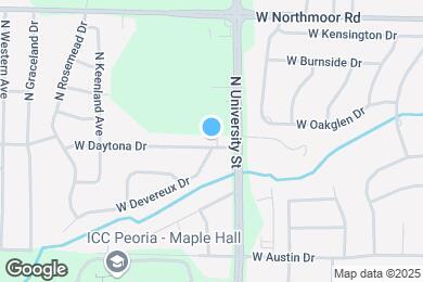 Map image of the property - 1319 W Daytona Dr