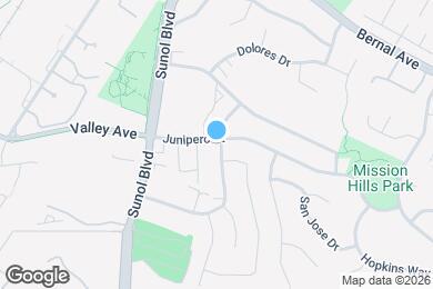 Map image of the property - 199 Junipero St
