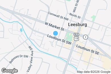 Map image of the property - 206 Loudoun St SW