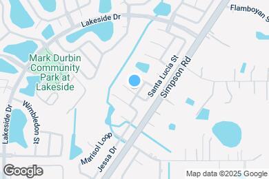 Map image of the property - 2218 Santa Lucia St