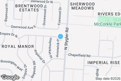 Map image of the property - 356 Avonwick Pl