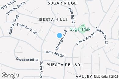 Map image of the property - 545 Montego Dr SE