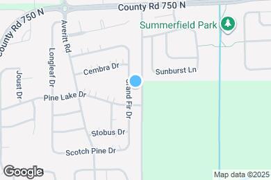 Map image of the property - 2493 Grand Fir Dr