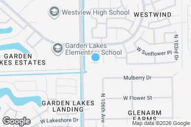 Map image of the property - 3501 N 106th Ln