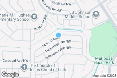 Map image of the property - 6600 Lamy St NW