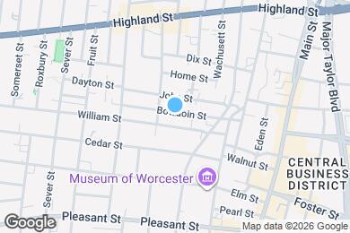 Map image of the property - 27 Bowdoin St