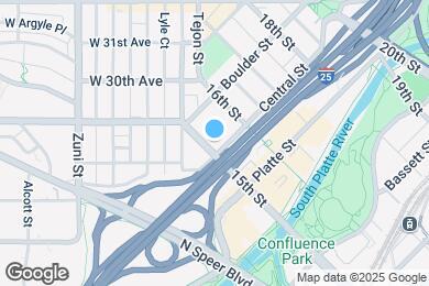Map image of the property - 2525 15th St