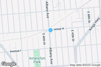 Map image of the property - 1695 Albany Ave
