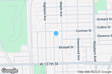 Map image of the property - 12517 Elm St