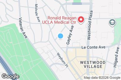 Map image of the property - 1 Bed + 1 Bath Brentwood Now Leasing for 2026-2027 UCLA Housing