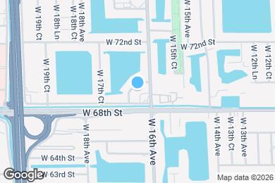 Map image of the property - 6800 W 16th Dr