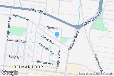Map image of the property - 6244 Cabanne Ave