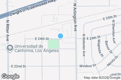 Map image of the property - 2419 N Bolton Ave