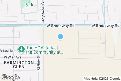 Map image of the property - 9751 W Parkway Dr