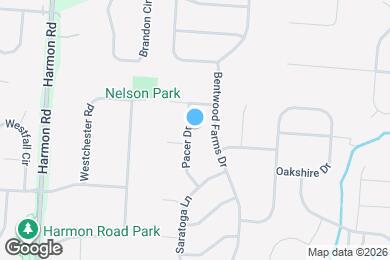 Map image of the property - 12896 Pacer Dr