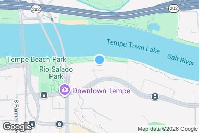 Map image of the property - 120 E Rio Salado Pkwy