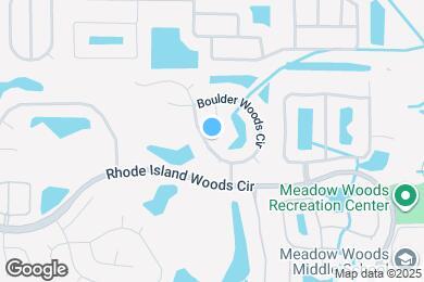 Map image of the property - 13133 Boulder Woods Cir