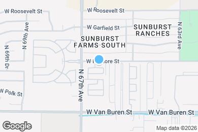 Map image of the property - 6614 W Hayes St