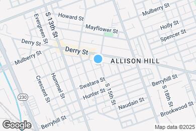 Map image of the property - 316 S 15th St