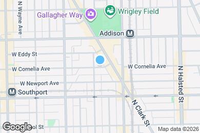 Map image of the property - 1054 W Cornelia Ave