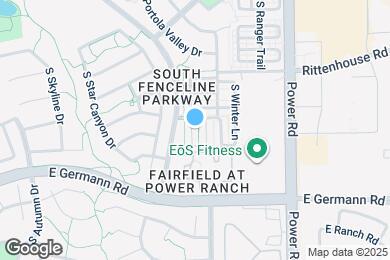 Map image of the property - 3863 S Verbena Ave