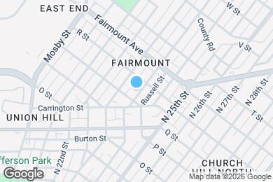 Map image of the property - 1110 N 23rd St