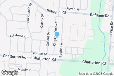 Map image of the property - 3158 Kings Realm Ave