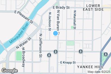 Map image of the property - 1515 N Van Buren St