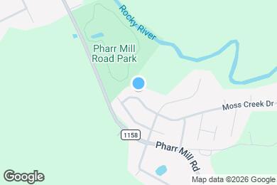 Map image of the property - 2102 Moss Creek Dr