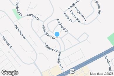 Map image of the property - 45 Auckland Dr