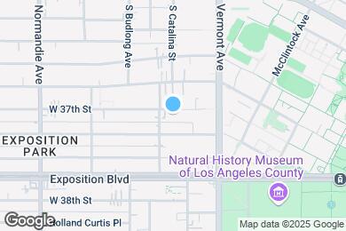 Map image of the property - 1170 W 37th St