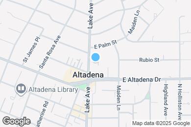 Map image of the property - 2670 Lake Ave