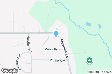 Map image of the property - 3754 N Freeman Rd