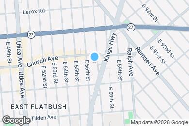 Map image of the property - 162 E 57th St