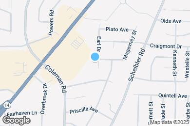 Map image of the property - 3233 Earl Dr