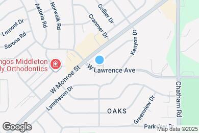 Map image of the property - 2301 W Lawrence Ave