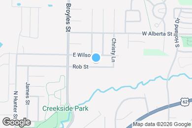 Map image of the property - 156 Rob St